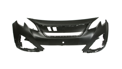 Bara fata Peugeot 3008, 10.2016-, cu 2 gauri pentru senzori parcare si camera, cu gauri pentru senzori punct mort; grunduit, Aftermarket