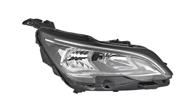 Far Peugeot 3008, 10.2016-, 5008, 04.2017-, partea Dreapta, cu lumina timp de zi tip LED; H7+HB3+LED+PWY24W; electric, VALEO