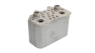 Radiator racire ulei motor, termoflot Porsche Boxster, 09.1996-12.2004, motor 2.5 B6, 150 kw; 2.7 B6, 162/168 kw, benzina, cv automata, 79x164x99 mm, racitor transmisie, din aluminiu