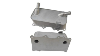 Radiator racire ulei motor, termoflot Porsche Cayenne S (955/9PA), 10.2007-09.2010, motor 4.8 V8, 283 kw, benzina, cv automata, 94x210x67 mm, din aluminiu