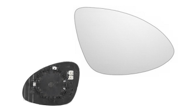 Geam oglinda exterioara cu suport fixare Porsche Cayenne (92a), 04.2010-12.2014, Dreapta, incalzita; geam convex; cromat; pentru oglinzi cu camera, View Max