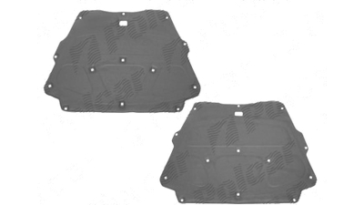Capitonaj izolatie capota motor Porsche Cayenne (92a), 04.2010-12.2014, fata, Material amortizare zgomot