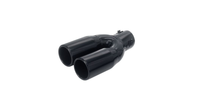 Ornament toba Automax Negru iesire dubla, 225x133x57mm