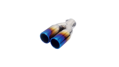 Ornament Toba Automax Cromat Dublu 225x133x57mm, intrare 38mm, diametru iesiri 63mm