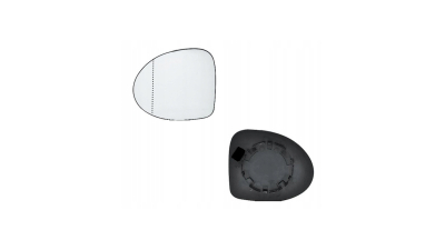 Geam oglinda exterioara Renault Thalia/Symbol 2 10.2008-10.2013, Twingo (N) 06.2007-11.2011, Parte montare , Stanga, SRLine 60015411S