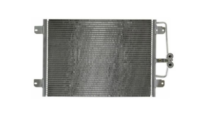 Condensator climatizare Renault Megane Scenic, 05.1998-09.1999, motor 1.4, 55 kw; 1.6, 55 kw benzina, cutie manuala, full aluminiu brazat, 560 (515)x385 (360)x17 mm, fara filtru uscator