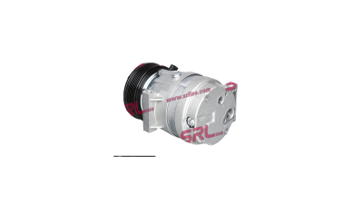 Compresor aer conditionat Nissan Interstar, 2002-2010, motorizare 1.9 dci, 60kw; 2.2 dci, 66kw, 2.5 dci, 73/74/85kw, diesel, rola curea 123 mm, 6 caneluri, tip Delphi/Harrison: V5