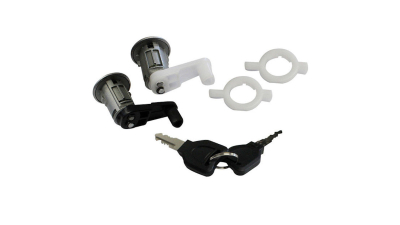 Set yale usi Renault Clio 2 (B0/1/2), 09.1998-06.2001; Clio Ii/Storia/Campus (B0/1/2), 07.2001-; Thalia/Symbol (Lb0/1/2), 06.2002-10.2008, Thalia (Lb0/1/2), 09.1999-05.2002, fata, Stanga+Dreapta, cu 2 Cilindru yala usa