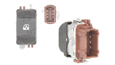 Buton , comutator macara usa Renault Megane 2 (M), 11.2002-10.2008, 1 buton