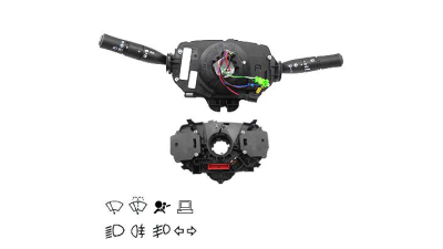 Maneta semnalizare si stergatoare Renault Megane 2 (M), 11.2002-10.2008, lumini, semnalizare, lampa ceata spate/fata, stergere/spalare fata/spate cu interval stergere, cu computer bord, pt vehicole cu airbag si cruis