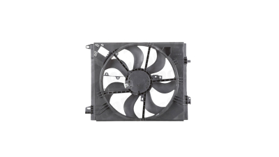 GMV radiator electroventilator Renault Laguna Iii (T), 2007-2015, Renault Megane Iii (Z), 2008-2016, Renault Scenic/Grand Scenic, 2009-2016, dimensiune mm, Aftermarket