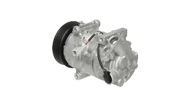 Compresor aer conditionat Renault Megane 3 (Z), 2008-2016, motorizare 1.9 dci, 96kw, diesel; 2.0 TCE, 132/140kw, benzina, rola curea 119 mm, 7 caneluri, de tip Denso: 6SEL14C