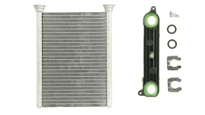 Radiator Incalzire Renault Megane 3 (Z), 10.2008-2016, Scenic/Grand Scenic, 05.2009-2016 diesel, benzina, aluminiu brazat/aluminiu, 220x150x27 mm, Valeo