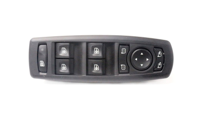 Buton reglare oglinzi, comutator macara usa Renault Megane 3, 10.2008-09.2016; Laguna 3 (T), 10.2007- , cu functie pliere; reglare oglinda; 4 butoane
