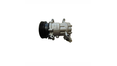 Compresor aer conditionat Renault Clio 2, 1998-2012, motorizare 1.2, 1, 4; 1, 6 benzina si 1, 5 dci diesel, rola curea 125 mm, 6 caneluri, tip Sanden: SD6V12