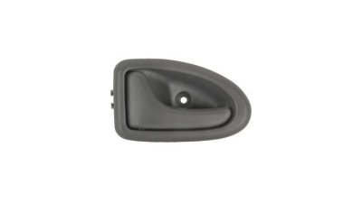 Maner interior deschidere usa Renault Clio 2 1998-2012, Megane 1 1995-2002, Scenic 1 1995-2003 (usa fata/spate stanga), Trafic 2001-2006/Opel Vivaro 2004-2014 (fata stanga), clapeta deschidere portiera, culoare gri, pentru modelele actionare prin cablu