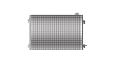 Condensator climatizare Renault Clio 2, Clio Storia/Campus/Clio 2, 01.2004-2012 01.2004-2012, motor 1.5 dci, 47kw/74 kw diesel, cutie manuala, full aluminiu brazat, 620(590)x405x16 mm, fara filtru uscator
