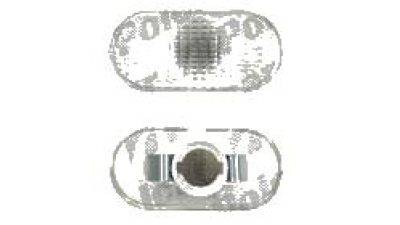 Lampa semnalizare laterala Opel Movano, 07.1998-12.2003; Agila (H00), 07.2000-01.2008; Vivaro, 01.2001-2014, fata, Stanga = Dreapta, alb carcasa, alb; fara suport becuri; fara rama, EU