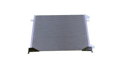 Condensator climatizare Nissan Primastar, 08.2006-06.2007, motor 2.0 dci, 66 kw/84 kw diesel, cutie manuala, full aluminiu brazat, 610(570)x440x16 mm, fara filtru uscator