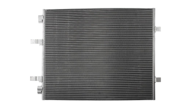 Condensator climatizare Nissan Primastar, 05.2008-2010, motor 2.0 dci, 66 kw/84 kw diesel, cutie manuala, full aluminiu brazat, 580(550)x465x12 mm, fara filtru uscator
