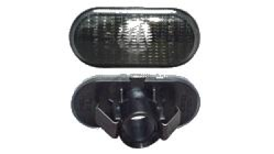 Lampa semnalizare laterala Opel Vivaro, 01.2001-12.2006, fata, Stanga = Dreapta, WY5W; negru carcasa, fumuriu; fara suport becuri; fara rama; tuning, EU
