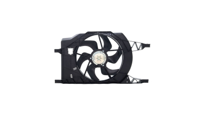 GMV radiator electroventilator Renault Espace Iv (Jk) 11.2002-2015 2,0 100kw/1,9 Dci 88kw/2,2 Dci 110kw; 2,0 T 120/125kw; Diesel/Benzina,  380mm, cu 2 pini, plastic, Aftermarket
