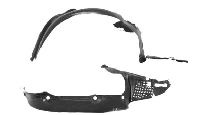 Carenaj roata Renault Laguna 2 (G) 03.2001-04.2005 , partea Fata Dreapta, Material Polietilena, 8200002139; 8200447824