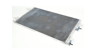 Condensator climatizare Renault Laguna 2 (G), 01.2005-09.2007, motor 2.0 T, 125 kw; 2.0, 99 kw benzina, cutie manuala/automata, full aluminiu brazat, 697 (667)x390x16 mm, fara filtru uscator