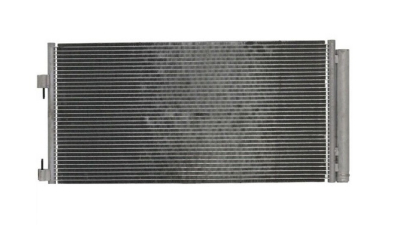 Condensator climatizare Renault Laguna III, 10.2007-2015, motor 2.0 dci, 110 kw diesel, cutie manuala/automata, full aluminiu brazat, 720 (680)x352x16 mm, cu uscator si filtru integrat