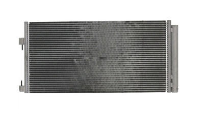 Condensator climatizare Renault Laguna III, 10.2007-2015, motor 2.0 T, 125 kw benzina, cutie automata, full aluminiu brazat, 720 (680)x352x16 mm, cu uscator si filtru integrat
