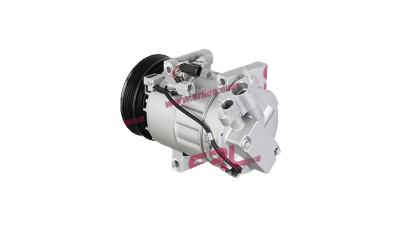 Compresor aer conditionat Renault Laguna III, 2007-2015, motorizare 1.5 dci, 81kw, diesel si 1.6, 81kw, benzina, rola curea 125 mm, 6 caneluri, tip Valeo: DCS17