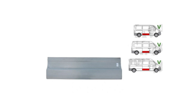 Panou de reparatie usa Opel Movano, 01.2004-07.2007; Opel Movano, 07.1998-12.2003; Opel Movano, 07.2007-01.2010, Dreapta, Aftermarket