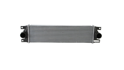 Intercooler Opel Movano, 09.2000-10.2003, motor 2.2 DTI 66kw, 2.8 dTi 84kw, diesel, cu/fara AC, aluminiu brazat/plastic, 678x173x43 mm, Valeo, 