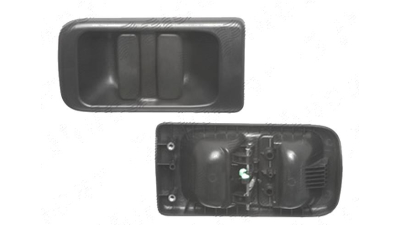 Maner usa exterioara Opel Movano, 07.1998-2010, Master 1998-2010, Movano 1998-2010, partea Dreapta, negru/ texturat; pentru usa culisanta