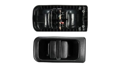 Maner exterior deschidere usa culisanta Nissan Interstar (X70) 08.2002-11.2010, Opel Movano 01.1998-07.2010, Fata, negru/cu textura