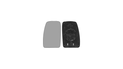 Geam oglinda Nissan Interstar (X70), 01.2004-2010, Opel Movano, 01.2004-01.2010, Renault Master, 01.2004-01.2010 partea dreapta BestAutoVest, superioara, crom, convexa, incalzita