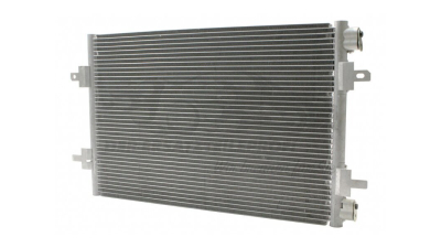 Condensator climatizare Renault Avantime, 09.2001-05.2003, motor 3.0 V6, 152 kw benzina, cutie manuala/automata, full aluminiu brazat, 620(560)x390x20 mm, fara filtru uscator