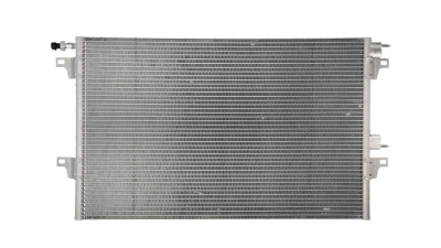 Condensator climatizare Renault Espace 4 (JK) 03.2004-02.2005, motor 1.9 dci, 88 kw ; 2.2 dci, 110 kw diesel, cutie manuala/automata, full aluminiu brazat, 700 (655)x430x16 mm, fara filtru uscator 040318->