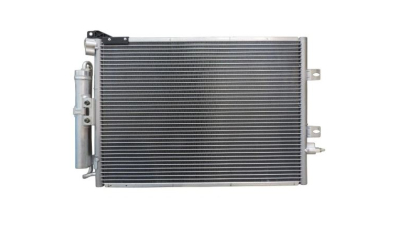 Condensator climatizare Renault Clio 3, 02.2008-2013, motor 1.5 dci, 76 kw diesel, cutie manuala, full aluminiu brazat, 545 (505)x380 (360)x16 mm, cu uscator filtrat