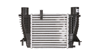 Intercooler Renault Modus, 11.2007-2012, motor 1.2 TCE 74kw, benzina, 1.5 dci 76kw, diesel, cutie manuala, cu/fara AC, aluminiu brazat/plastic, 210x207x64 mm, Valeo, 