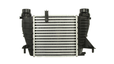 Intercooler Renault Clio 3, 08.2010-2013, Modus, 10.2010-2012, motor 1.5 dci 55/65kw, diesel, cu/fara AC, aluminiu brazat/plastic, 210x206x64 mm, Valeo, 