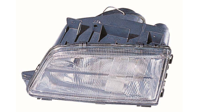 Far Peugeot 405 (Sedan + Combi) 07.1987-12.1997 DEPO partea Stanga, tip bec H1+H4 manual/hidraulic/electric