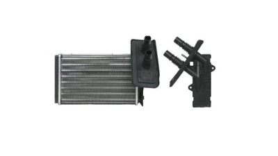 Radiator Incalzire Renault Kangoo, 09.1997-06.2008, Nissan Kubistar, 08.2003-2008, diesel, benzina, aluminiu mecanic/plastic, 234x157x40 mm, SRLine