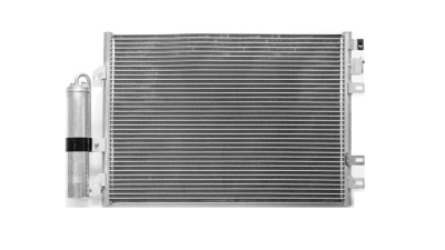 Condensator climatizare Renault Thalia, 04.2002-08.2008, motor 1.4, 55 kw benzina, cutie manuala, aluminiu brazat/plastic, 550(510)x380x16 mm, cu uscator filtrat