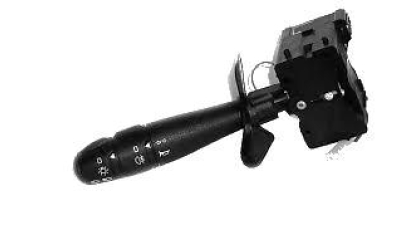 Maneta semnalizare, comutator lumini Renault Kangoo (Kc/Fc), 01.2003-01.2008, Functii: lumini, semnalizare, lampa ceata spate, claxon, 2554000QAG; 25540-00QAG; 2554000QAJ; 25540-00QAJ; 7701053057,
