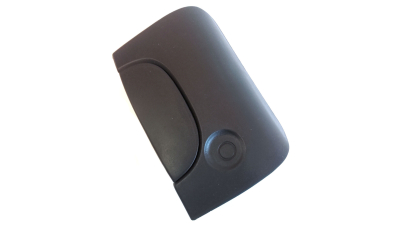 Maner exterior deschidere usa Nissan Kubistar (X76) 08.2003-, Spate,negru/cu textura, fara gaura pentru butuc cheie, 8200153668,