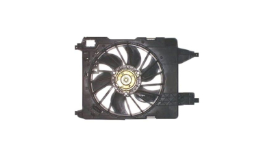 GMV radiator electroventilator Renault Kangoo (W), 2008-, Motorizare 1, 5 Dci 50/55/63/65/66/76/80kw; 1, 6 64/78kw Diesel/Benzina, dimensiune mm, Aftermarket