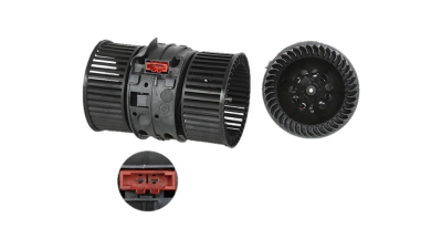 Ventilator habitaclu Valeo Renault Trafic, 07.2014-, Trafic, 08.2016-, motor 1.6 dci, diesel, cu/fara AC, Control automatic AC, AC manual, cu 2 pini, putere 300 W, diametru 133 mm
