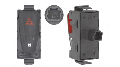 Comutator, buton avarie Renault Fluence, 01.2010-01.2013; Fluence, 01.2013-; Scenic (Jz), 05.2009-04.2013; Scenic (Jz), 05.2013-, buton inchidere centralizata