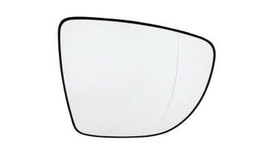 Geam oglinda Renault Captur, 03.2013-, Renault Clio Iv, 10.2012- , partea Dreapta, culoare sticla crom , sticla convexa, cu incalzire, 963654973R, 60B1555E